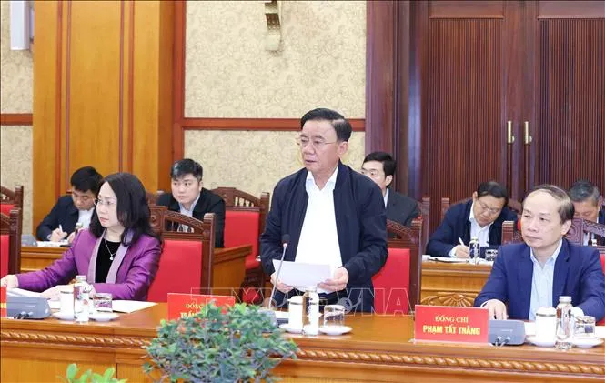 Quy định mới của Bộ Chính trị về chức năng, nhiệm vụ, bộ máy của tỉnh ủy, thành ủy