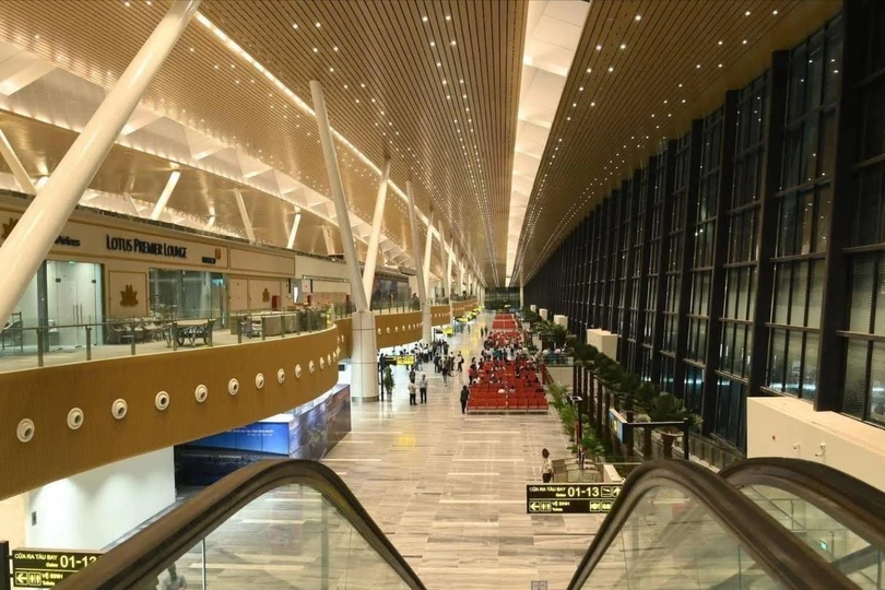 Nhà ga T3 vừa đưa vào khai thác