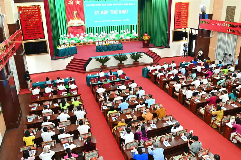 Khai mạc kỳ họp đầu tiên của HĐND TPHCM khóa X sau sắp xếp