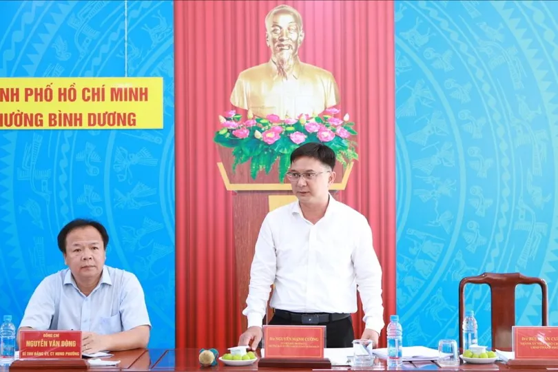 Khẩn trương chuẩn bị Đại hội Đảng bộ phường Bình Dương 