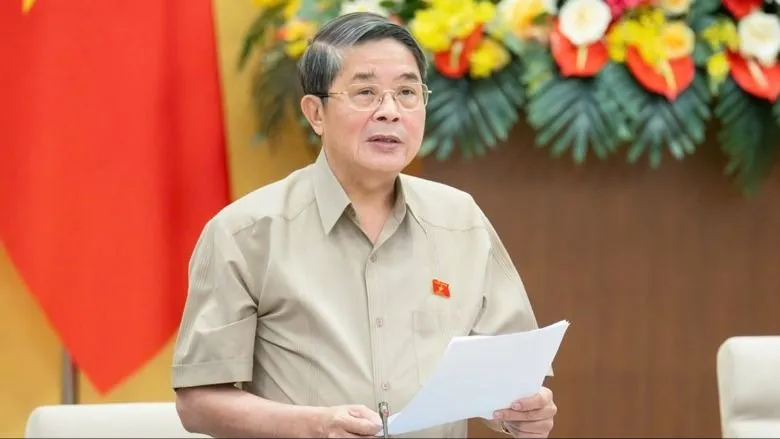 Phó Chủ tịch Quốc hội Nguyễn Đức Hải điều hành phiên họp 