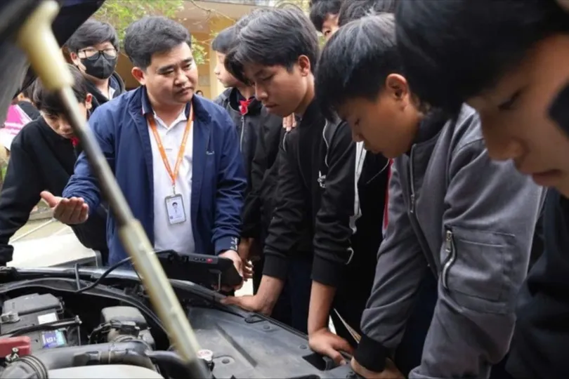 Đào tạo nghề sửa chữa ô tô tại Trường Cao đẳng Công nghiệp Huế