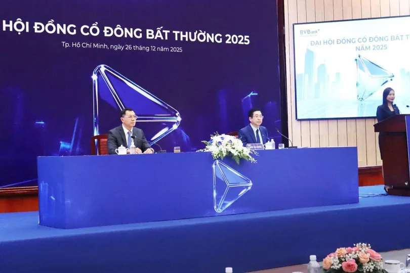 Đại hội đồng cổ đông bất thường năm 2025 BVBank tổ chức ngày 26-12