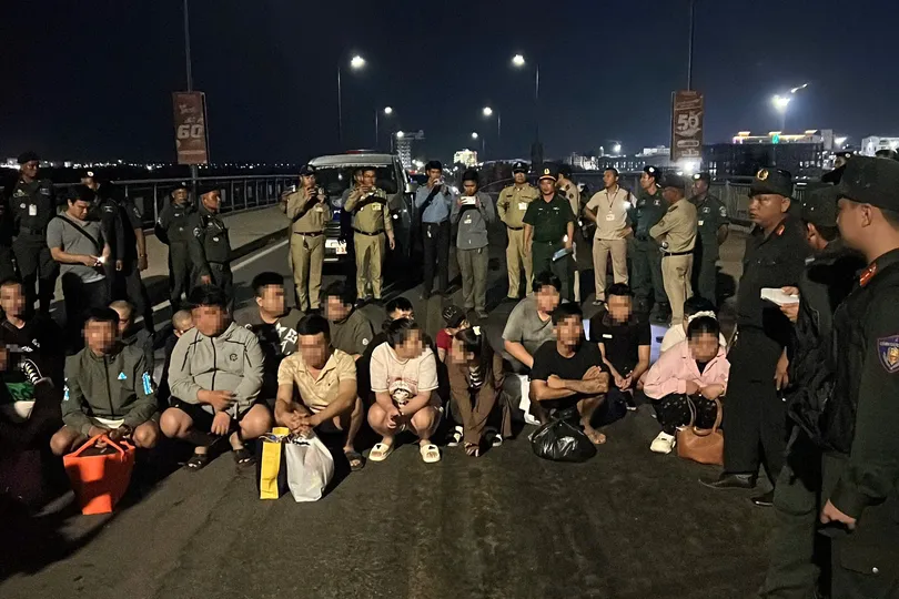 Các công dân do phía Campuchia trao trả cho Việt Nam