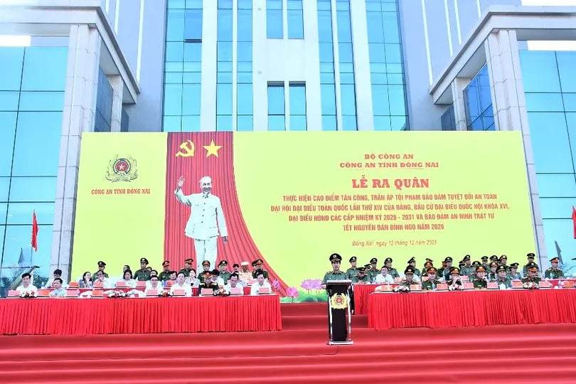 Quang cảnh buổi lễ