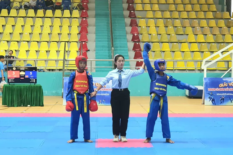 Hơn 300 võ sĩ tranh tài tại Giải vô địch Vovinam các nhóm tuổi TPHCM 2025