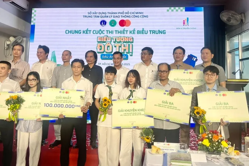 Trao giải cuộc thi thiết kế biểu trưng “Biểu tượng đô thị – Dấu ấn kết nối”