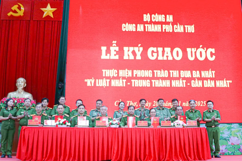 Công an TP Cần Thơ triển khai phong trào thi đua “Ba nhất”