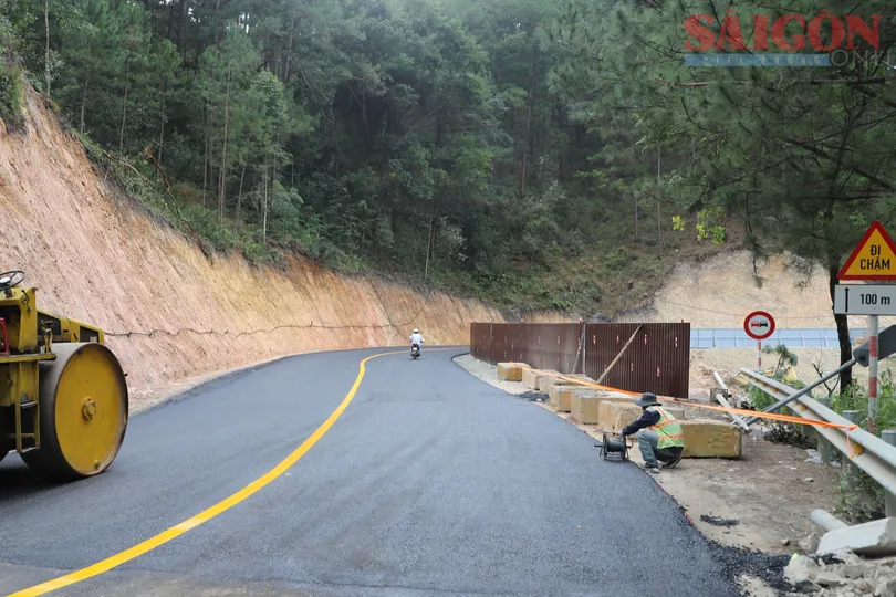 Đèo Mimosa (Đà Lạt) thông tuyến sau hơn 10 ngày gián đoạn