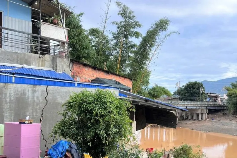 Lâm Đồng: Di dời khẩn cấp 6 hộ dân ở xã D’ran do sạt lở