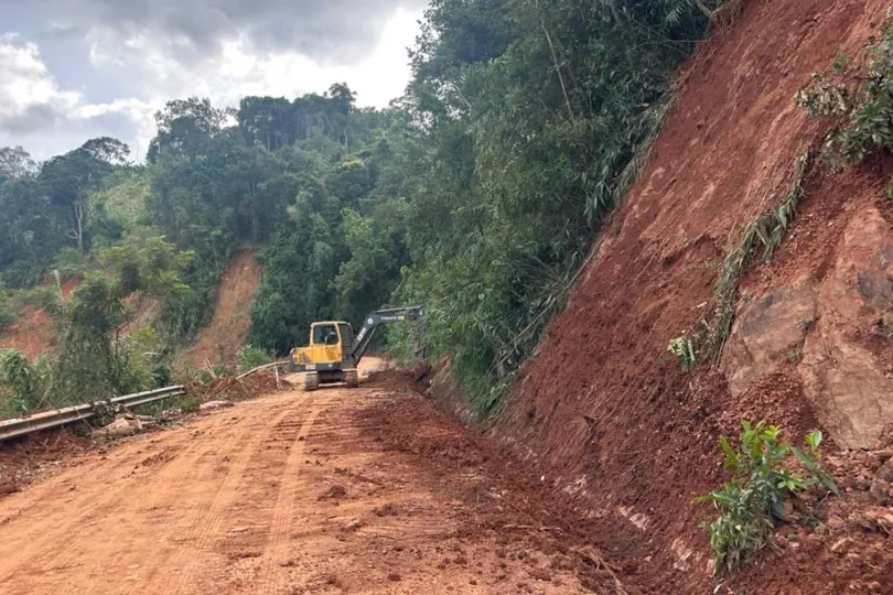 Lâm Đồng: Giới hạn phương tiện qua đèo Gia Bắc vì sạt lở