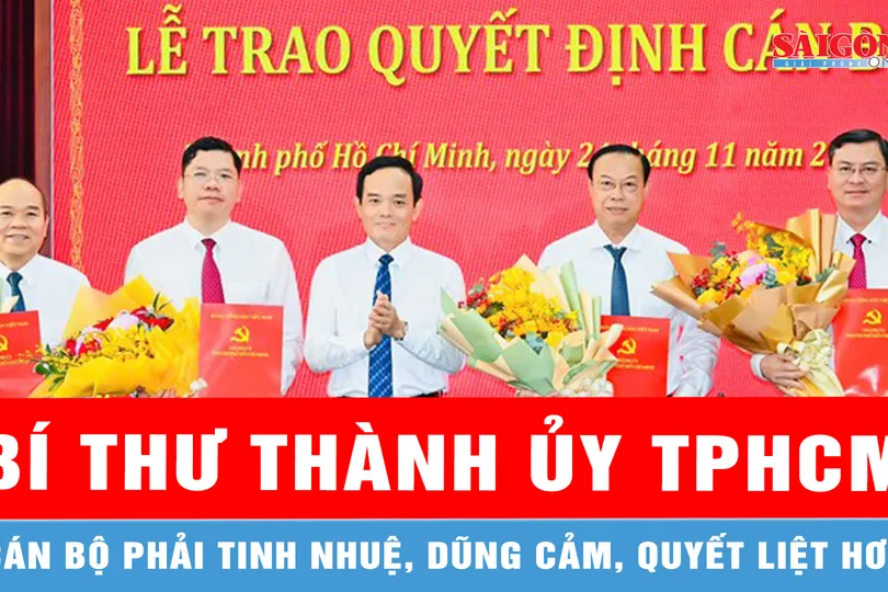 Bí thư Thành ủy TPHCM Trần Lưu Quang: Cán bộ phải tinh nhuệ, dũng cảm, quyết liệt hơn
