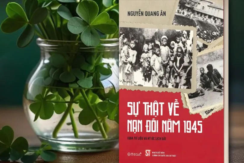 Nhà sử học Nguyễn Quang Ân ra mắt sách "Sự thật về nạn đói năm 1945"