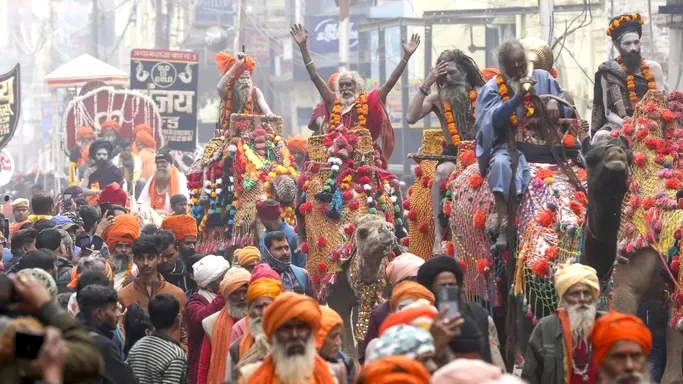 Sắc màu từ lễ hội Mahakumbh Mela