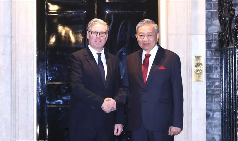 Thủ tướng Kier Starmer chủ trì Lễ đón chính thức Tổng Bí thư Tô Lâm