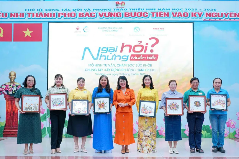 Phường Tân Sơn Hòa (TPHCM): Sôi động ngày hội dành cho giáo viên và cán bộ nữ