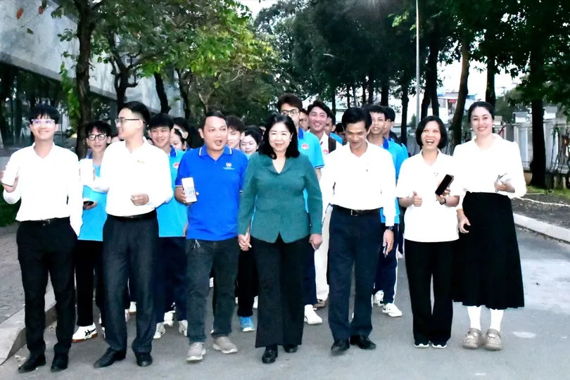 Phát động giải chạy vì cộng đồng Uprace 2025 tại Học viện Cán bộ TPHCM