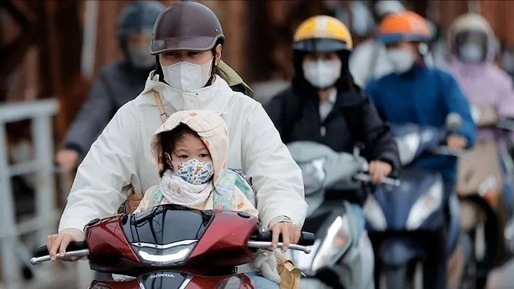 Bắc bộ và Trung bộ rét mướt trong ngày Tết Dương lịch