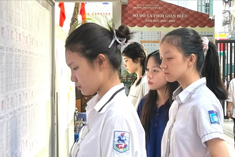 Tối 4-7, Sở GD-ĐT công bố điểm thi Văn, Toán, Ngoại ngữ vào lớp 10 của gần 103.000 thí sinh