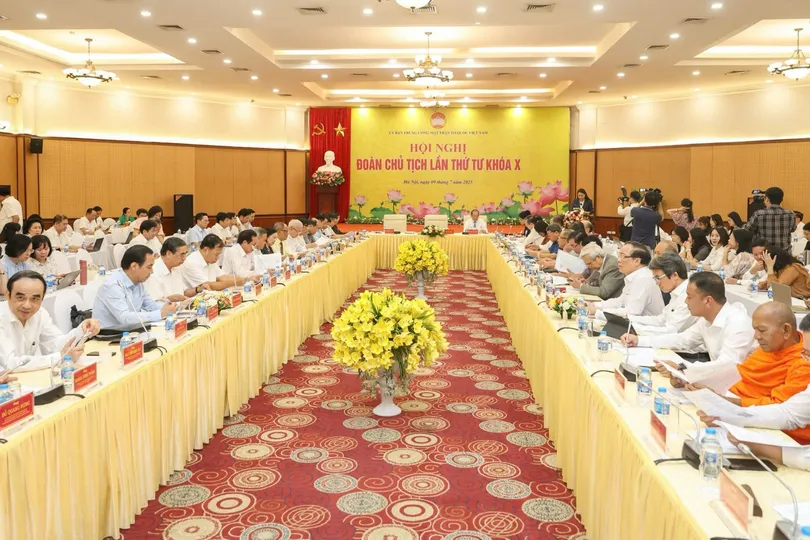 Ủy ban Trung ương MTTQ Việt Nam tổ chức hội nghị Đoàn Chủ tịch lần thứ tư, khóa X, nhiệm kỳ 2024-2029