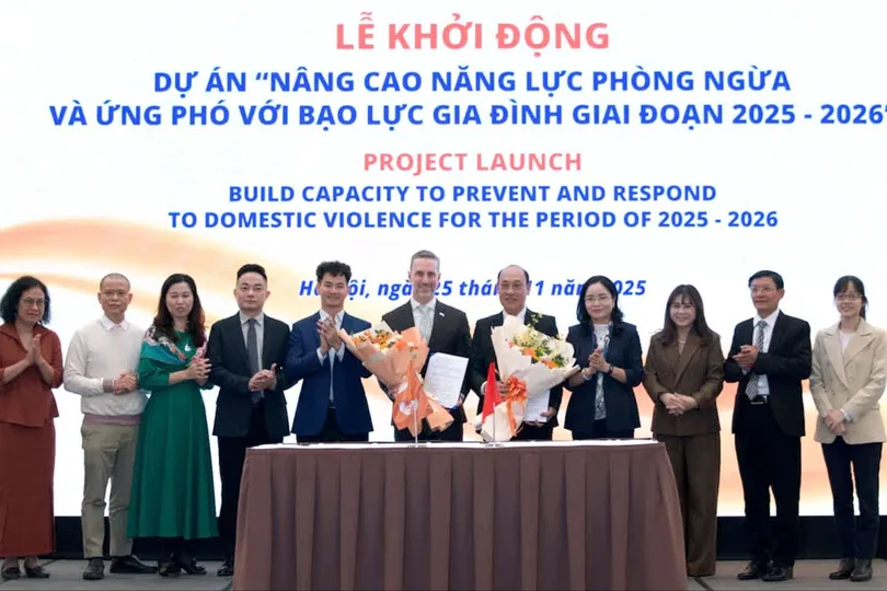 Khởi động dự án phòng ngừa bạo lực gia đình 