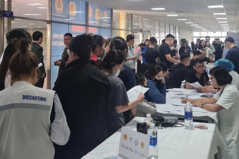 Khám bệnh miễn phí cho 15.000 công nhân lao động