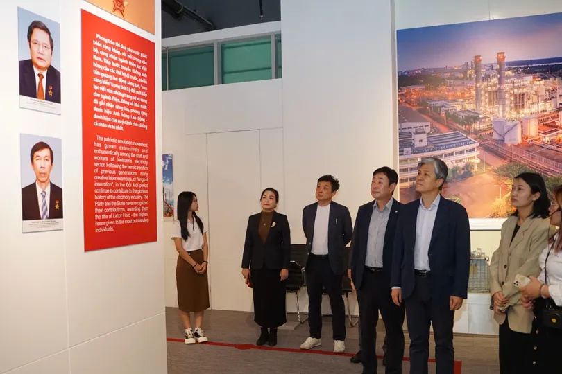 Công đoàn Điện lực Hàn Quốc thăm, làm việc với Công đoàn Điện lực Việt Nam