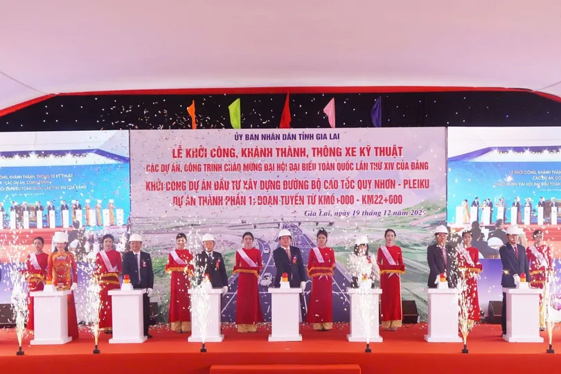 Khởi công đường cao tốc Quy Nhơn – Pleiku