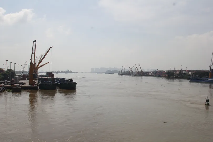 Mực nước trên hệ thống sông Đồng Nai đang hạ thấp dần