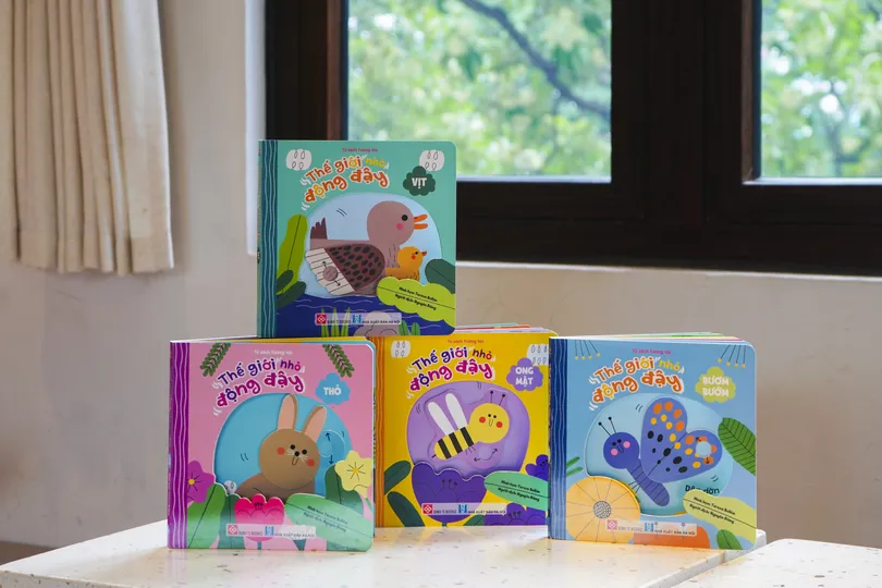 Những khám phá bất ngờ cho trẻ từ "Thế giới nhỏ động đậy"