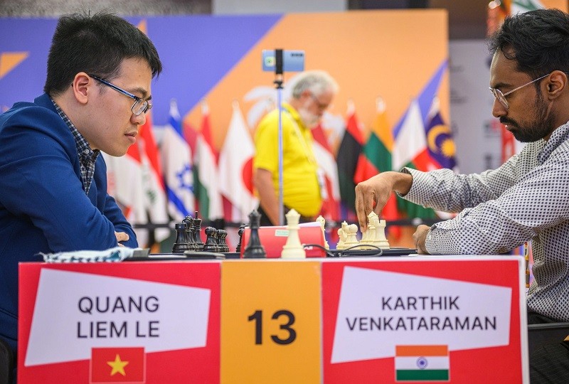 Le Quang Liem reaches Round 5 of Chess World Cup 2025