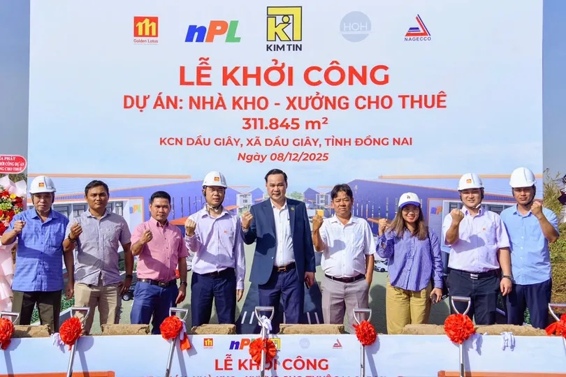 Lễ khởi công diễn ra long trọng vào sáng 8-12.