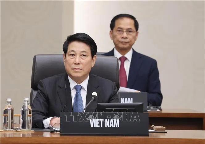 Chủ tịch nước Lương Cường đề xuất ba trọng tâm mà APEC cần tập trung