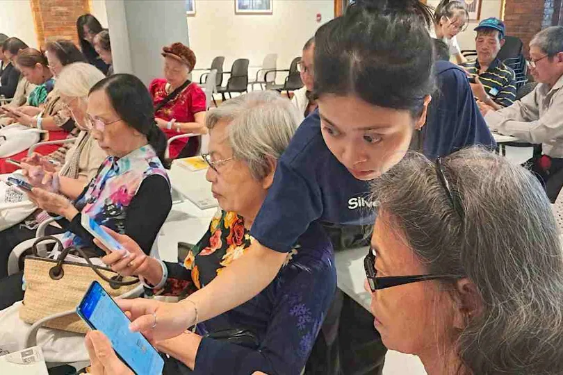 Đại biểu dự đại hội. Ảnh VIỆT DŨNG