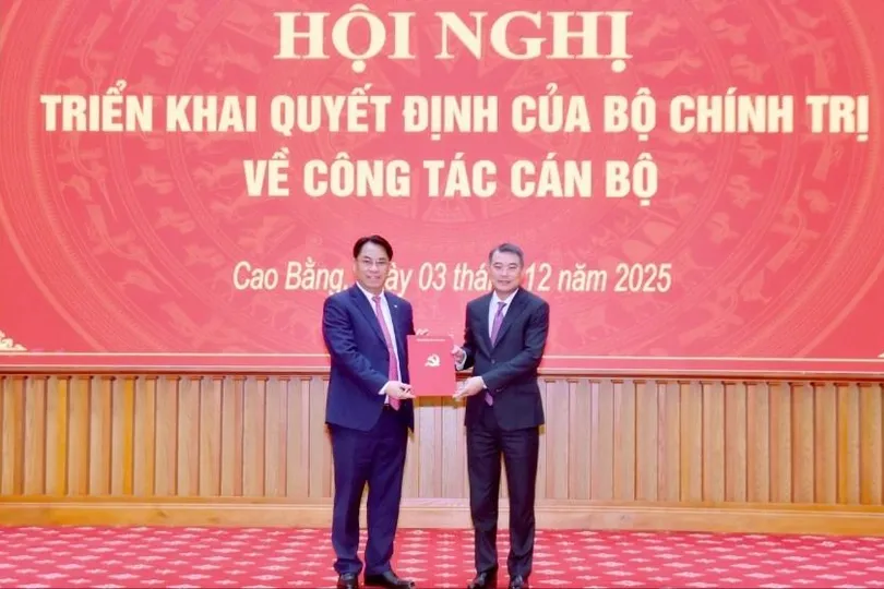 Điều động, chỉ định đồng chí Phan Thăng An giữ chức Bí thư Tỉnh ủy Cao Bằng 