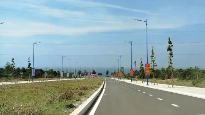 Đường vào dự án Cảng hàng không Phan Thiết