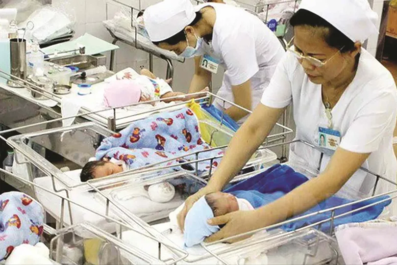 Mức sinh tại nhiều địa phương đã giảm xuống dưới mức sinh thay thế