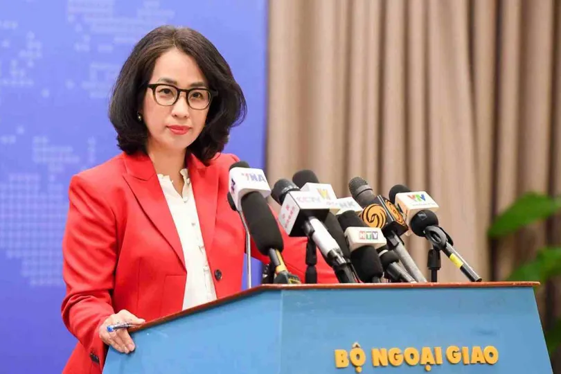 Người phát ngôn Bộ Ngoại giao Việt Nam Phạm Thu Hằng