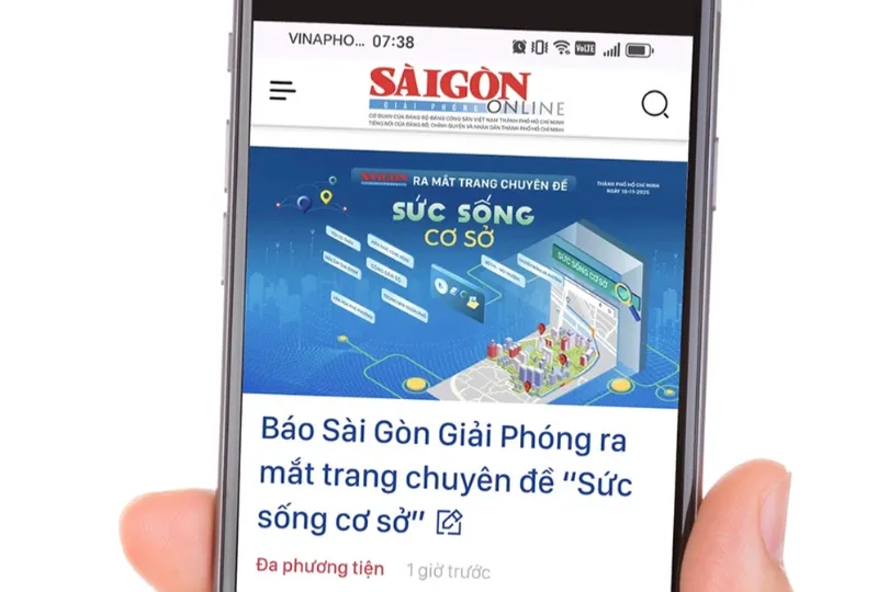 Báo Sài Gòn Giải Phóng ra mắt trang chuyên đề Sức sống cơ sở
