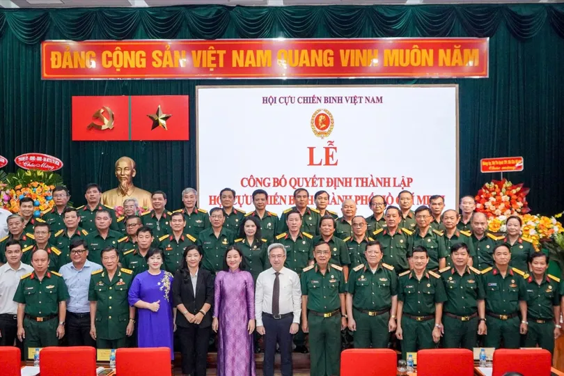 Công bố Quyết định thành lập Hội Cựu chiến binh TPHCM