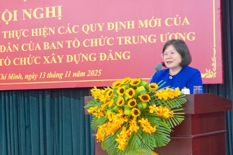 TPHCM quán triệt các quy định mới về công tác tổ chức xây dựng Đảng