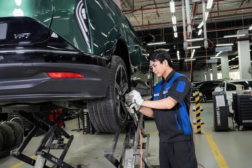 VinFast đã phát triển mạng lưới hơn 350 xưởng dịch vụ trên toàn quốc