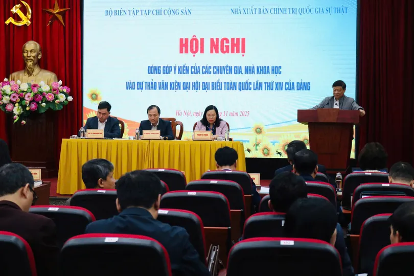 Hội nghị lấy ý kiến đóng góp của chuyên gia, nhà khoa học