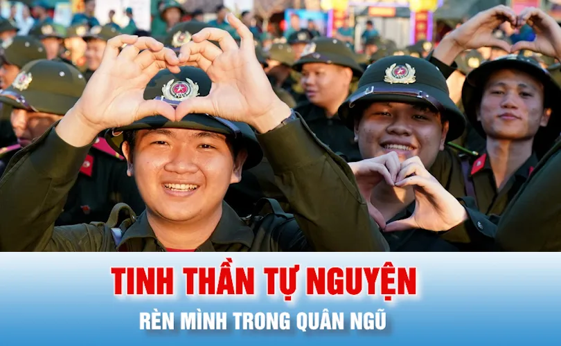 Podcast: Rèn mình trong quân ngũ