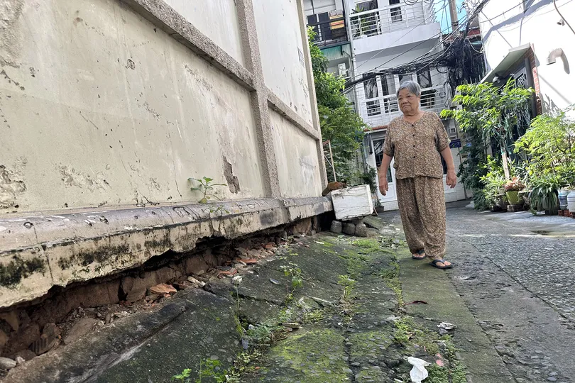 Giải pháp ngăn sụt lún ở TPHCM