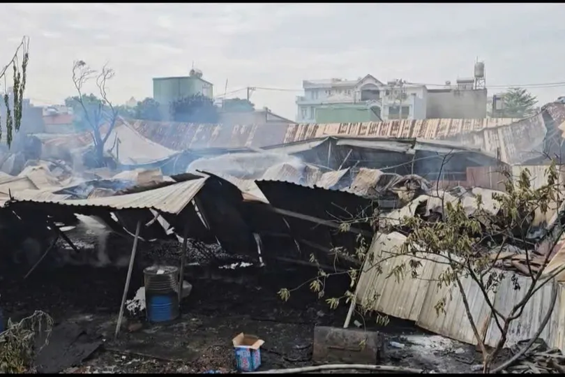 TPHCM: Điều tra nguyên nhân vụ cháy tại phường Tân Thới Hiệp