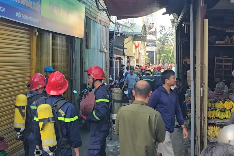 TPHCM: Cháy nhà trong hẻm khiến một người tử vong