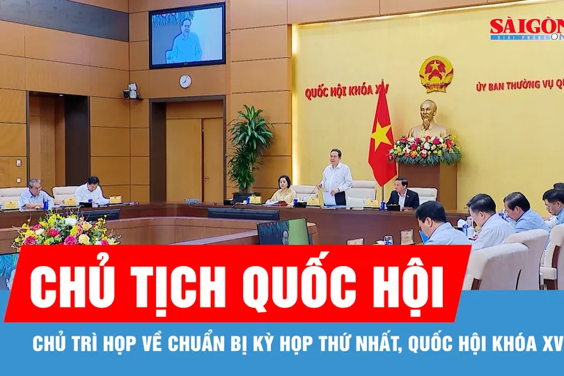 Chủ tịch Quốc hội chủ trì họp về chuẩn bị Kỳ họp thứ nhất, Quốc hội khóa XVI