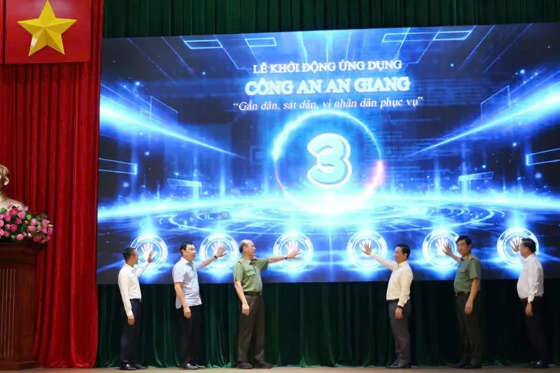 Ra mắt ứng dụng Công an An Giang, thêm kênh tương tác với nhân dân