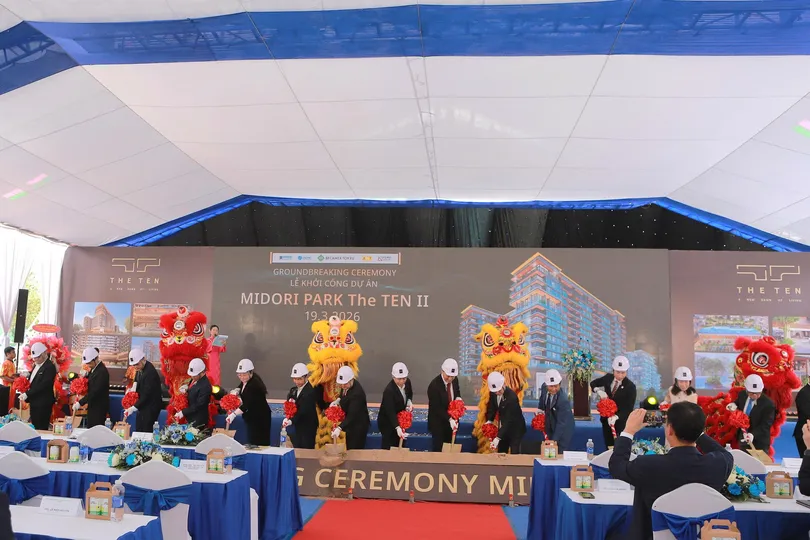 BECAMEX TOKYU khởi công dự án căn hộ cao cấp MIDORI PARK The TEN II